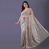 chantily lace saree