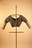 Full sleeves blouse with cutdana work
