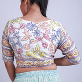 Silk with kantha Work (Copy)