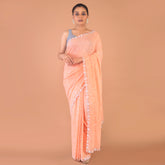 Chikankari with hand embroidered border