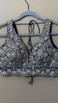 Zardosi and sequence work blouse