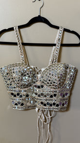 Mirror Corset Blouses