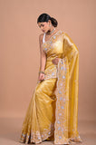 Georgette Tissue with Handembroidery