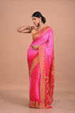 Bandhini on Banarasi georgette