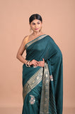 Kantha And cutdana Work on silk