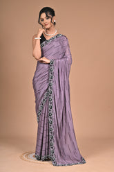 Chinon Crepe saree