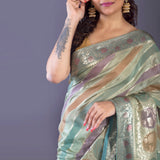 Banarasi silk tissue