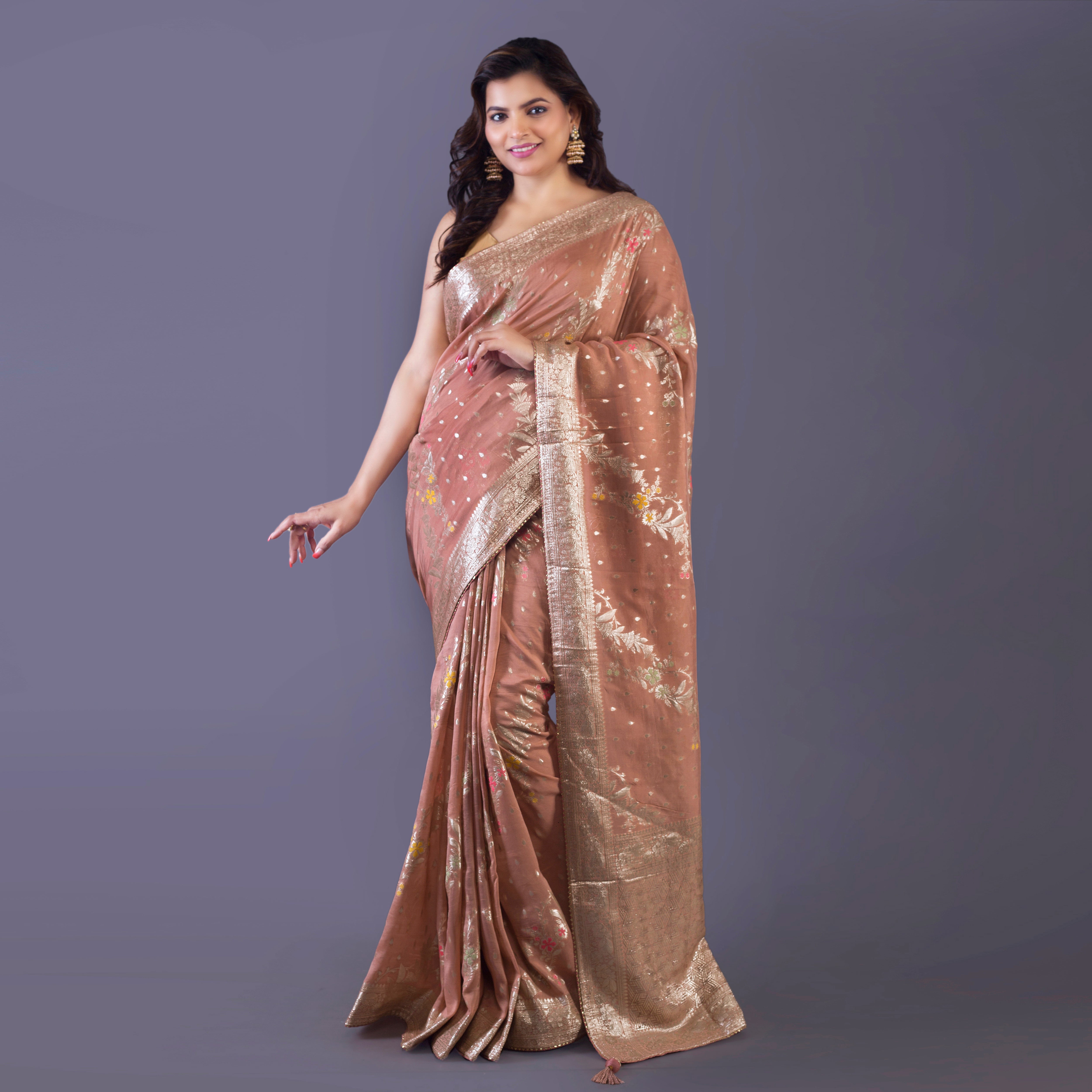 BAnarasi silk tissue