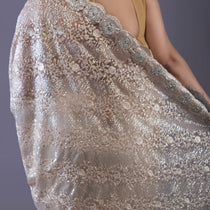 chantily lace saree