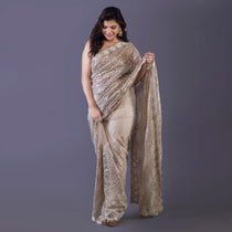 chantily lace saree
