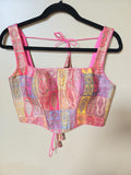 Pure banarasi Brocade Corset blouse