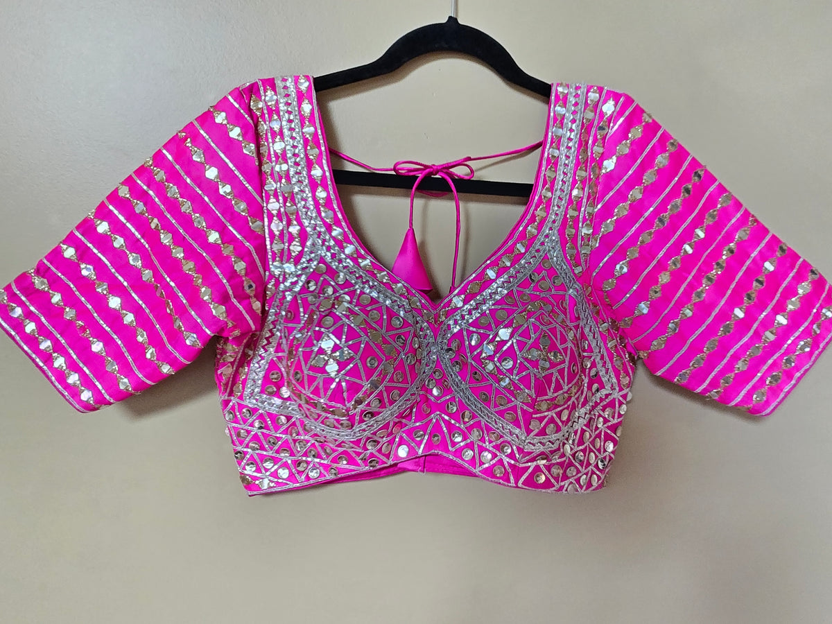 Angiya Blouse with Gota work