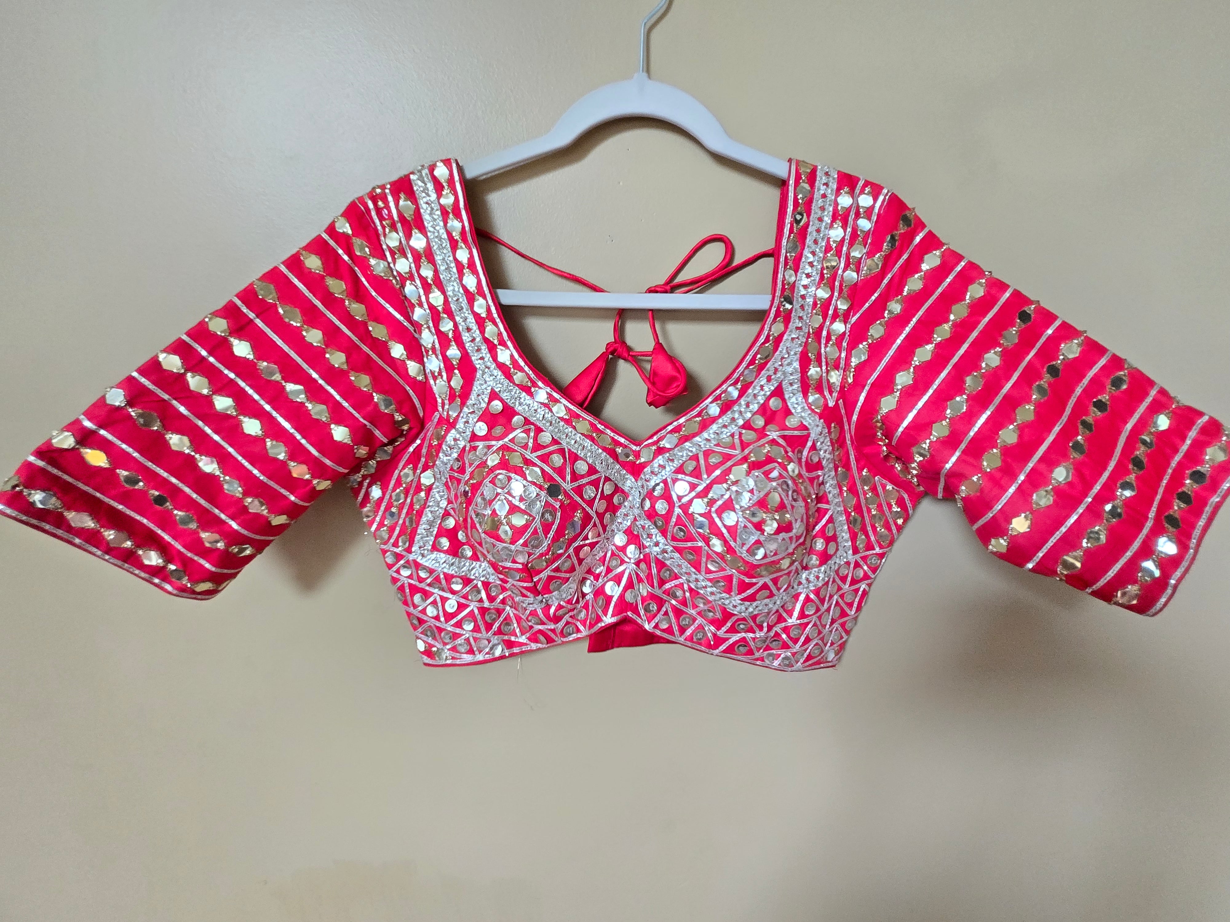 Angiya Blouse with Gota work