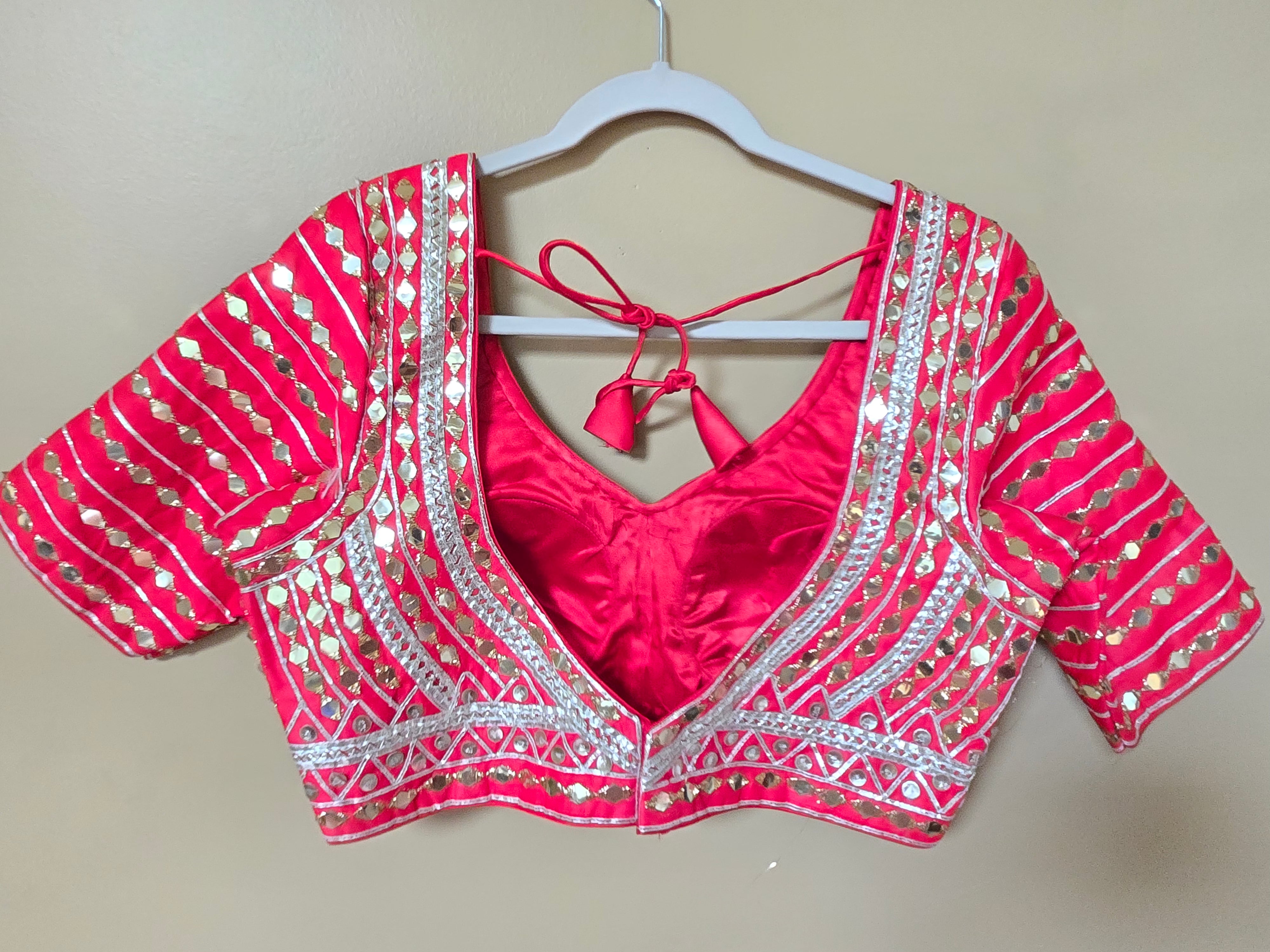 Angiya Blouse with Gota work