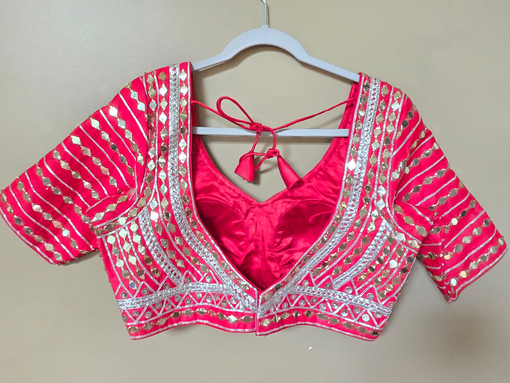 Angiya Blouse with Gota work
