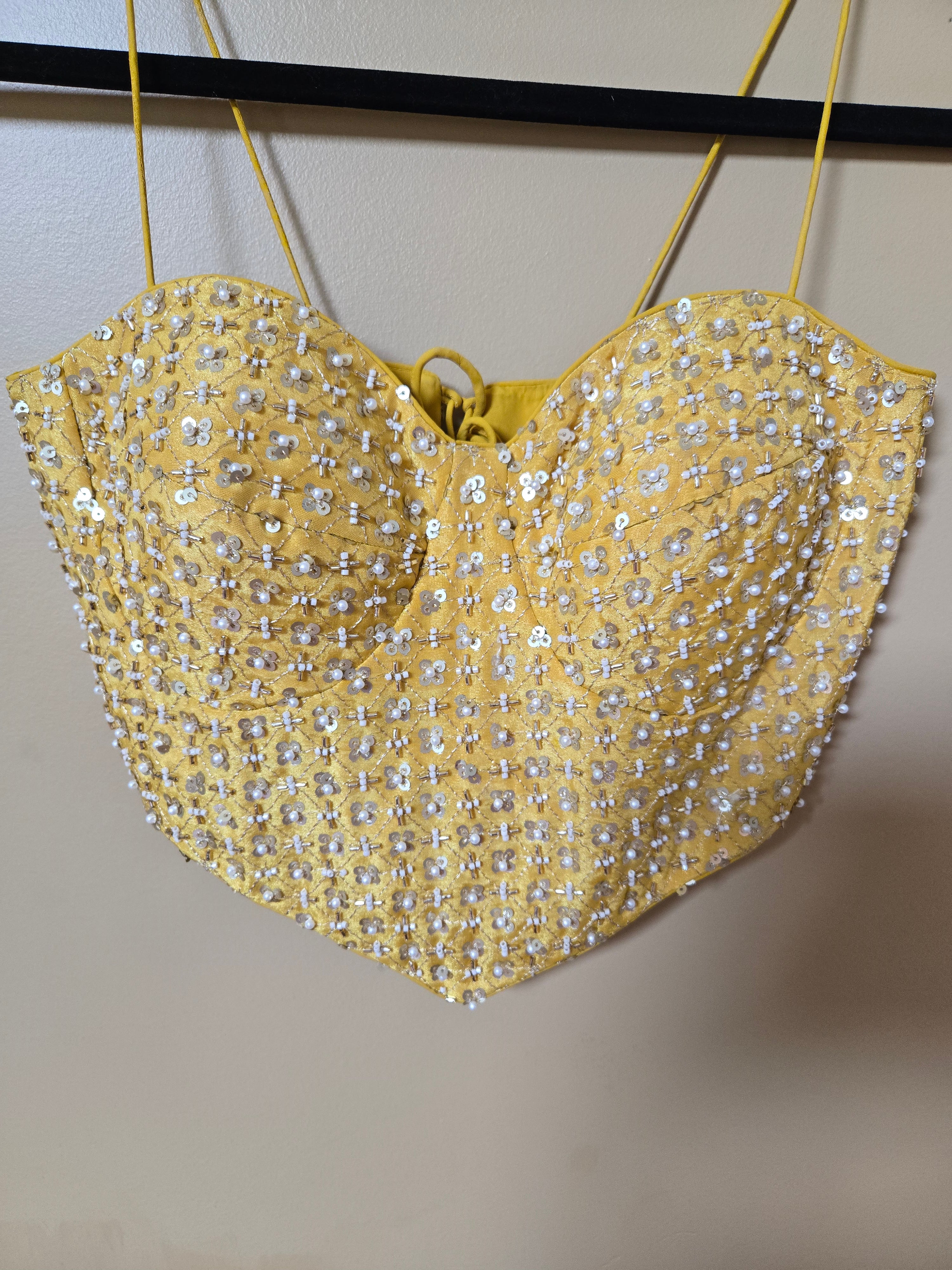 Corset Blouses with Pearl work