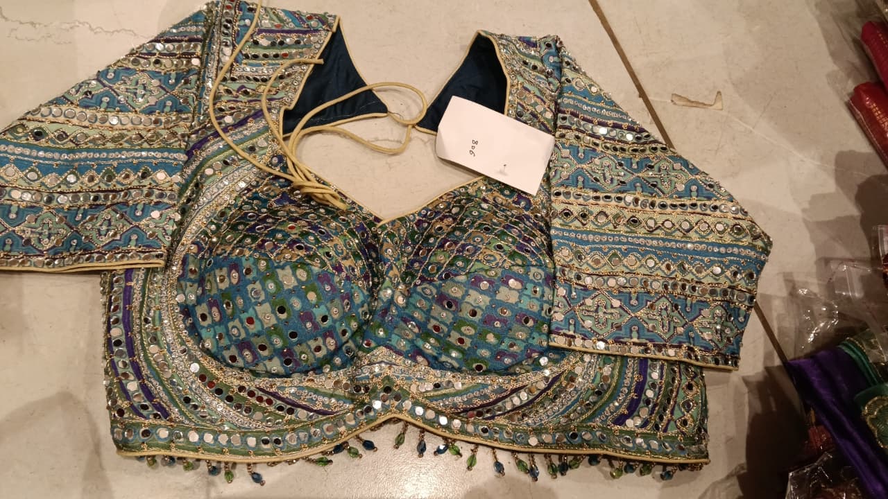 Blue Viral Saree
