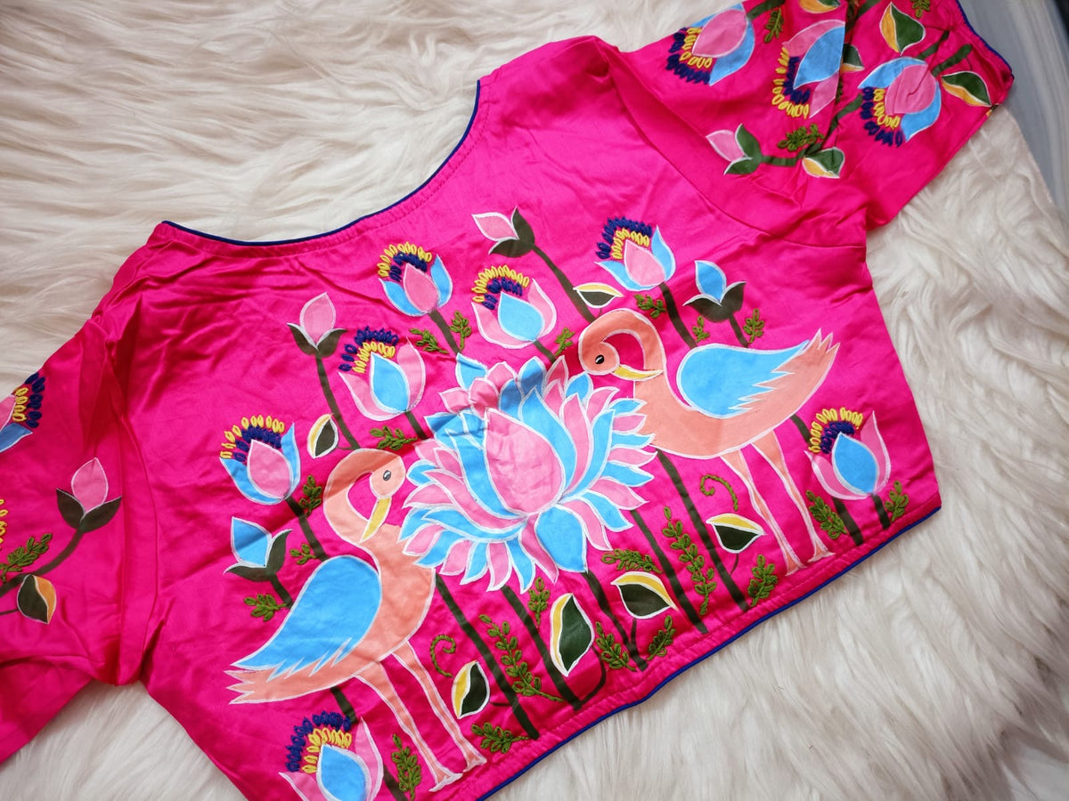 Hand painted blouses Main image