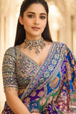 Blue Viral Saree