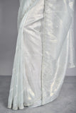 Silver Tissue Saree