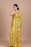 Kantha On Tusser silk