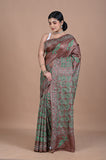 Kantha On Tusser silk