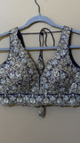 Zardosi and sequence work blouse