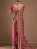 Pink Saree