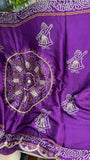 Bandhini on Gajji Silk