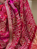Red Raani Rasmandal Saree