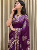 Bandhini With Gota Patti