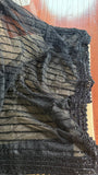 Black Net saree