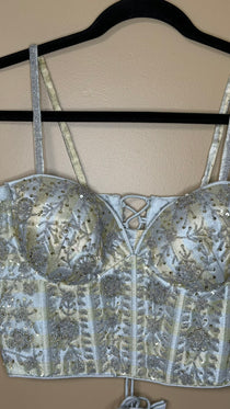 Corset Blouses with Pearl work