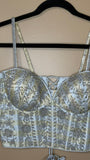 Corset Blouses with Pearl work