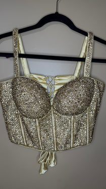 Corset Blouses with Pearl work