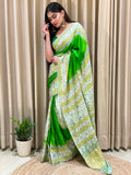 Rai Bandhaj Saree on silk