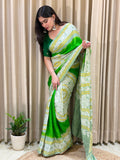 Rai Bandhaj Saree on silk