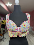 Moti and Cutdana Bollywood inspired blouses