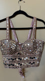 Mirror Corset Blouses