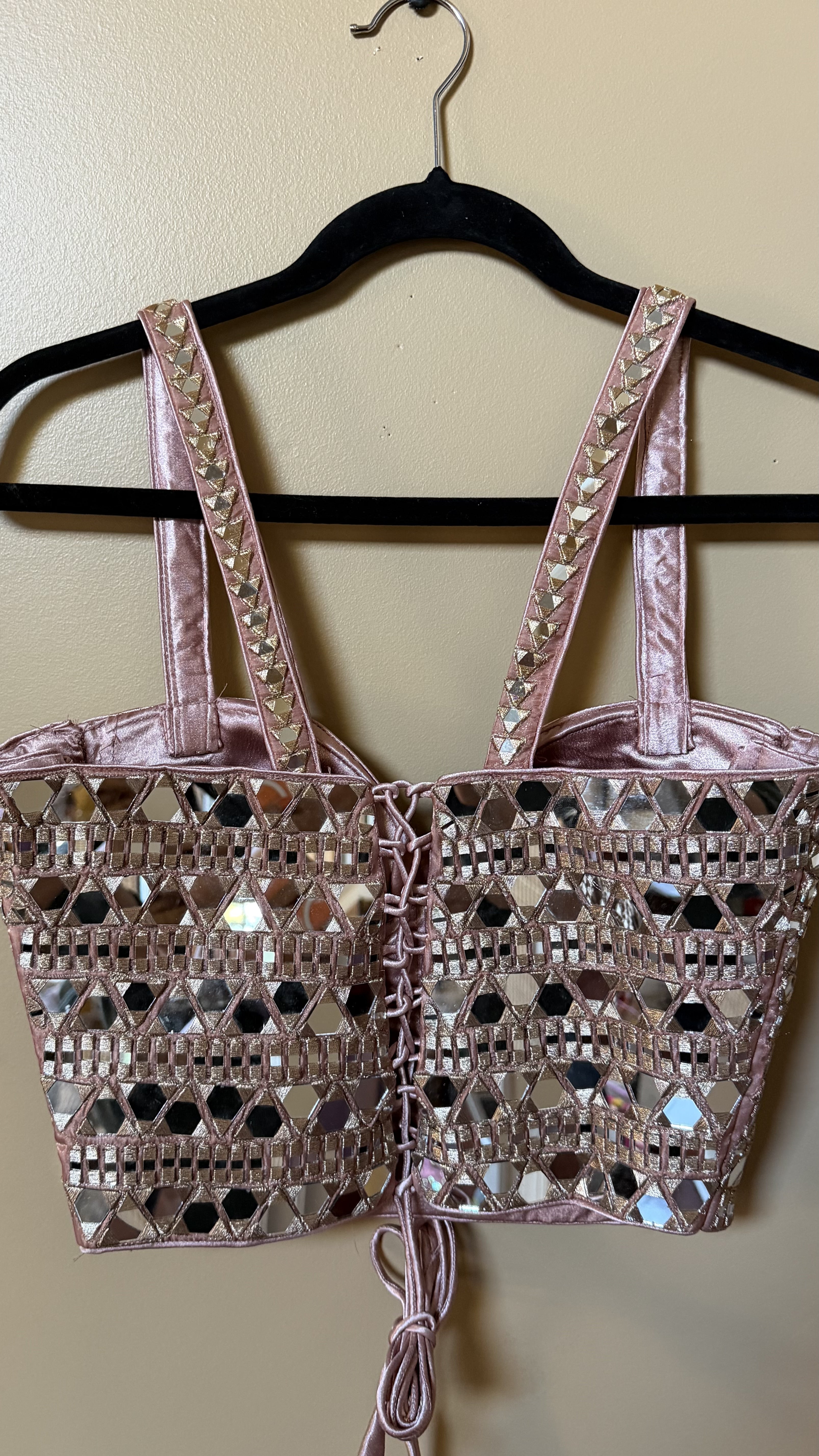 Mirror Corset Blouses