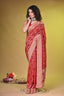 Bridal red Georgette