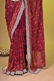 Kashmiri style embroidery