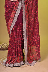 Kashmiri style embroidery