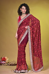 Kashmiri style embroidery