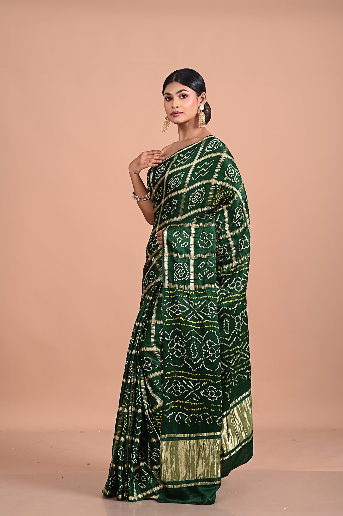 Gadhchola on Gajji Silk