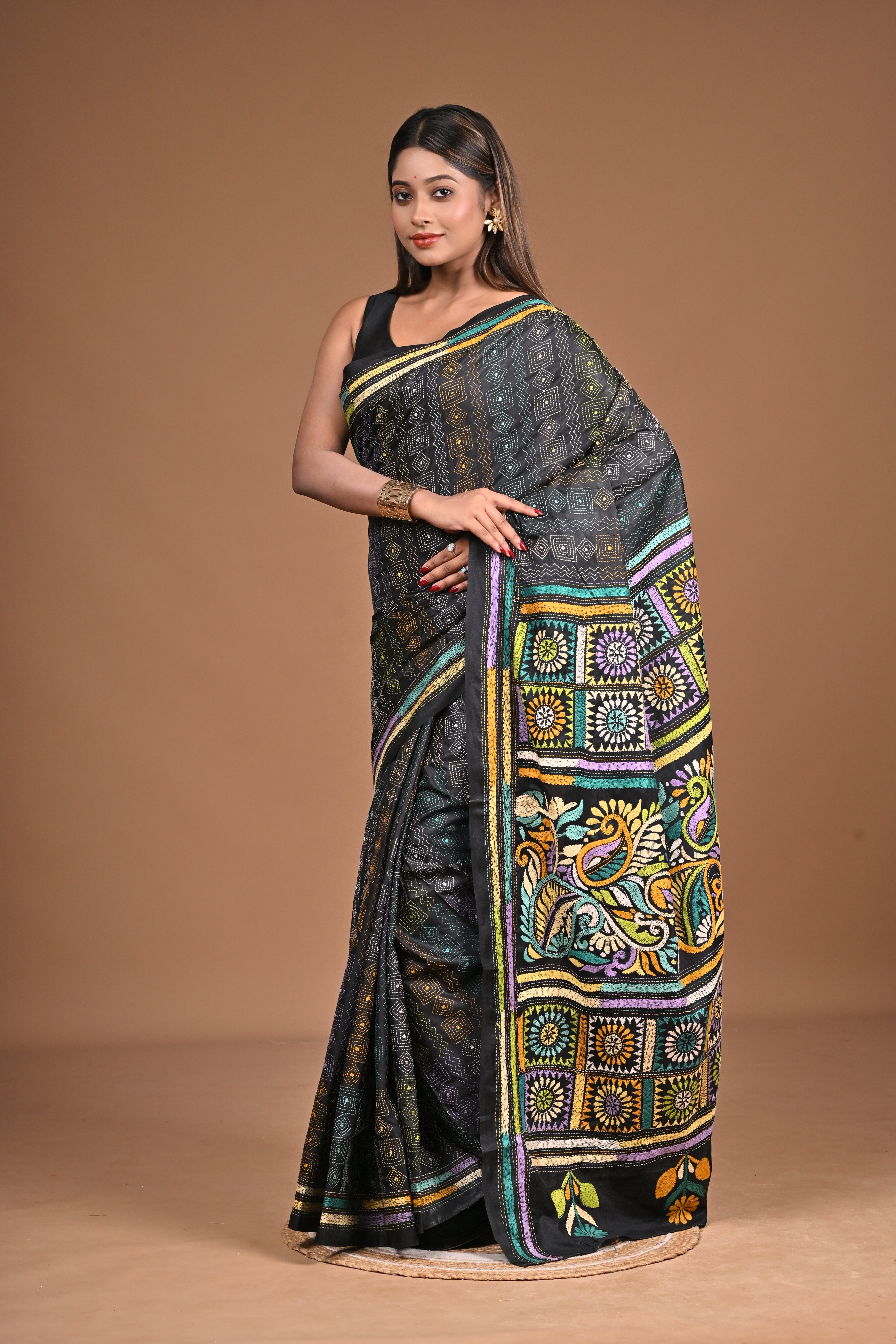 Tusser Kantha
