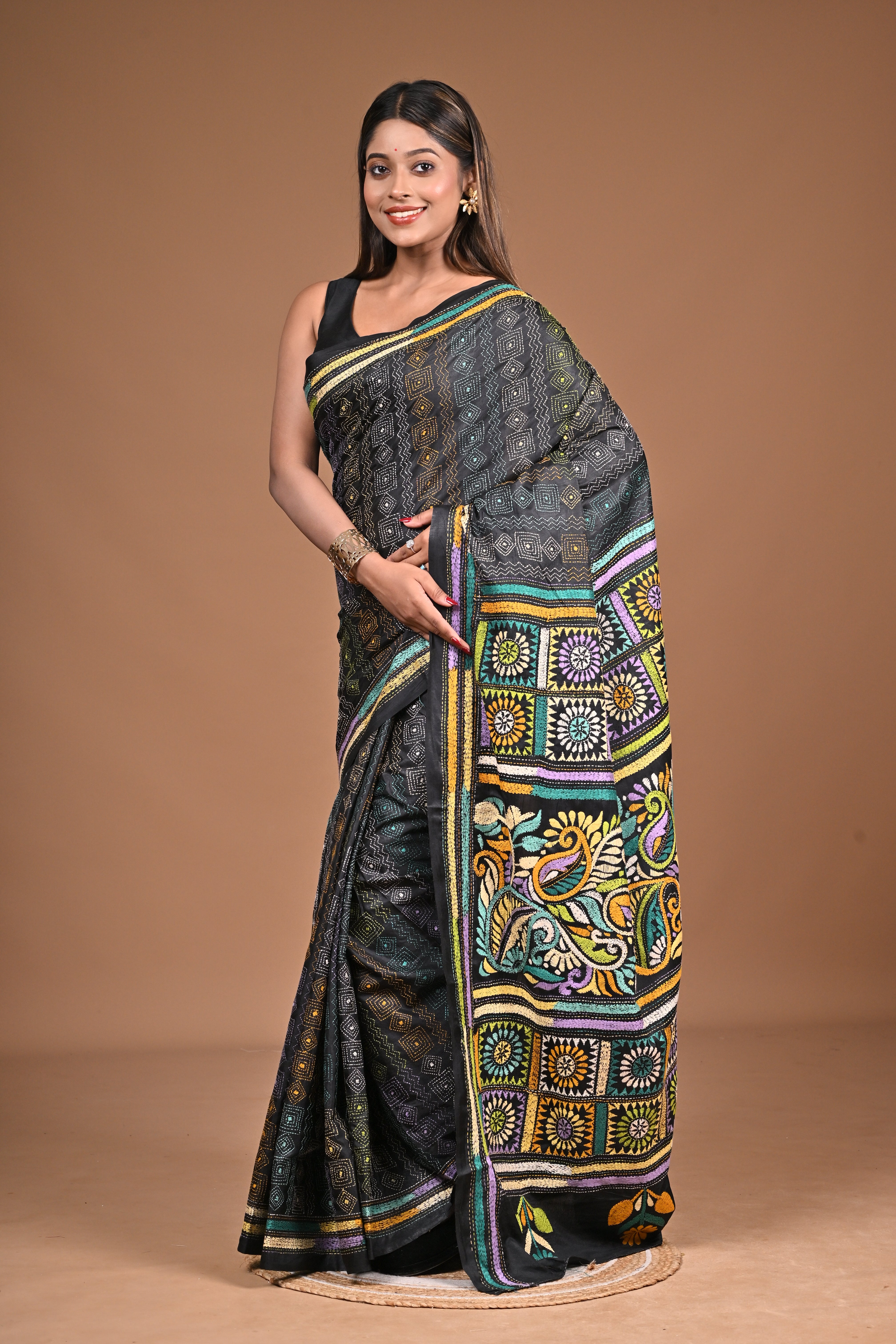 Tusser Kantha