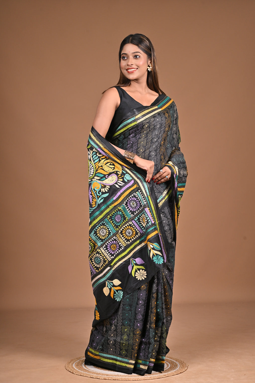 Tusser Kantha