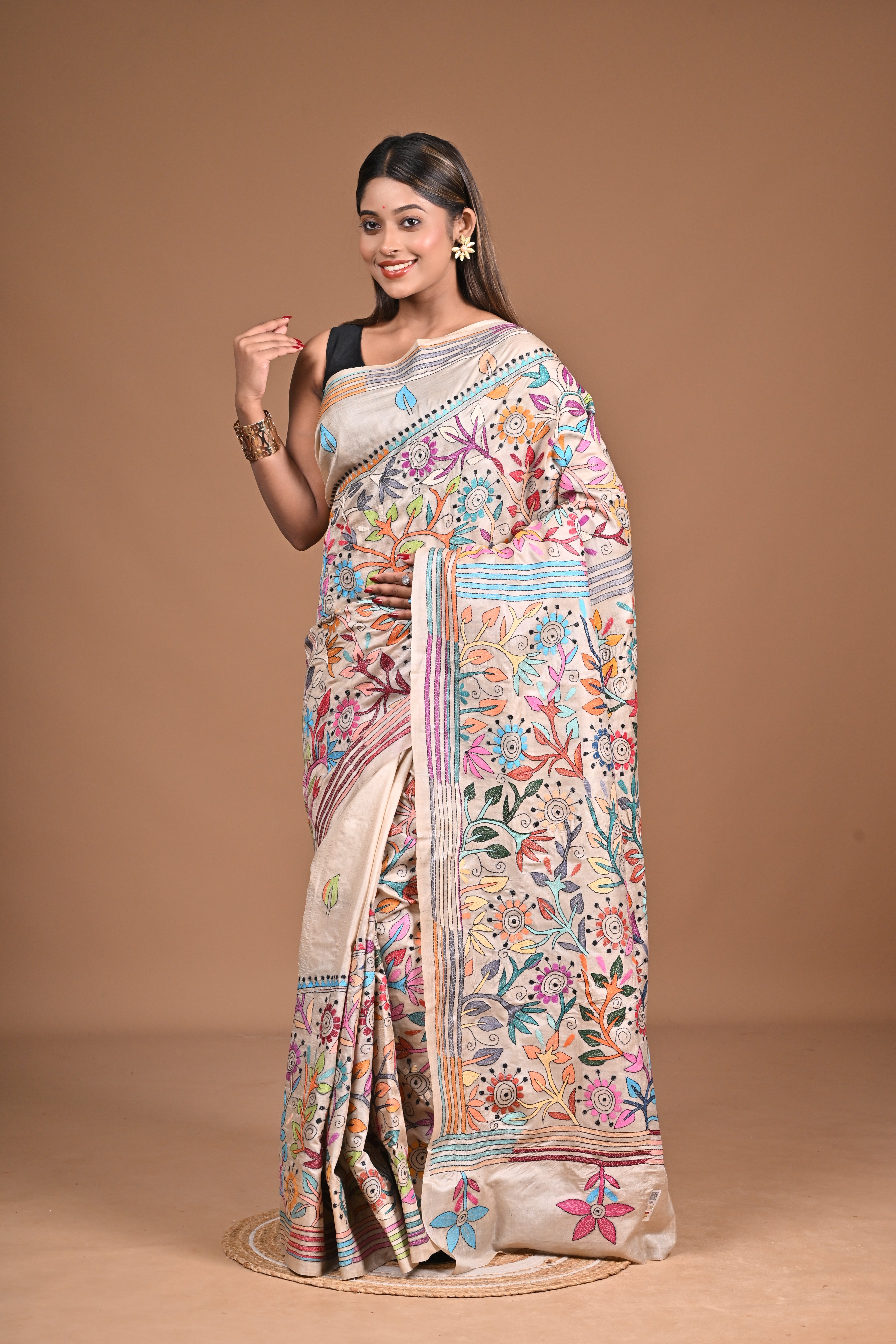 Tusser Kantha