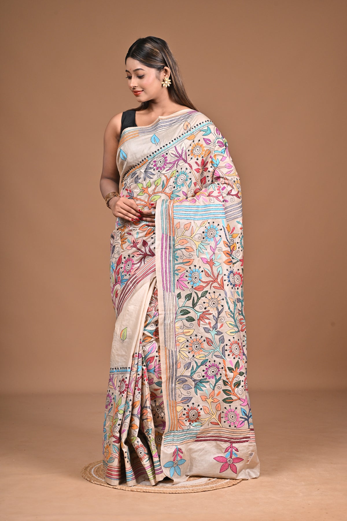 Tusser Kantha